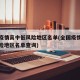 全国疫情高中低风险地区名单(全国疫情高中低风险地区名单查询)