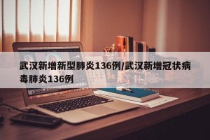 武汉新增新型肺炎136例/武汉新增冠状病毒肺炎136例