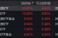狂飙的黄金，涨停的基金！