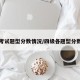 四级考试题型分数情况/四级各题型分数分布