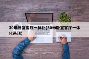 30米卧室客厅一体化(30米卧室客厅一体化吊顶)