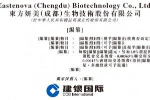 东方妍美-B，专注再生医学材料及特医食品，递交IPO招股书，拟赴香港上市