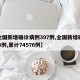 【全国新增确诊病例397例,全国新增确诊394例,累计74576例】